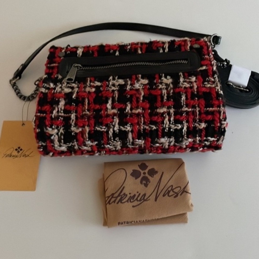 Patricia Nash Boucle Turati Crossbody Bag NWT